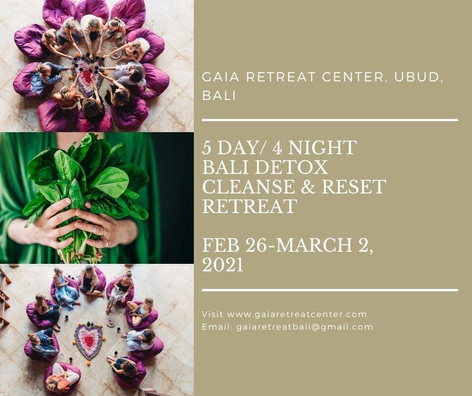 Bali Detox Retreat 2021